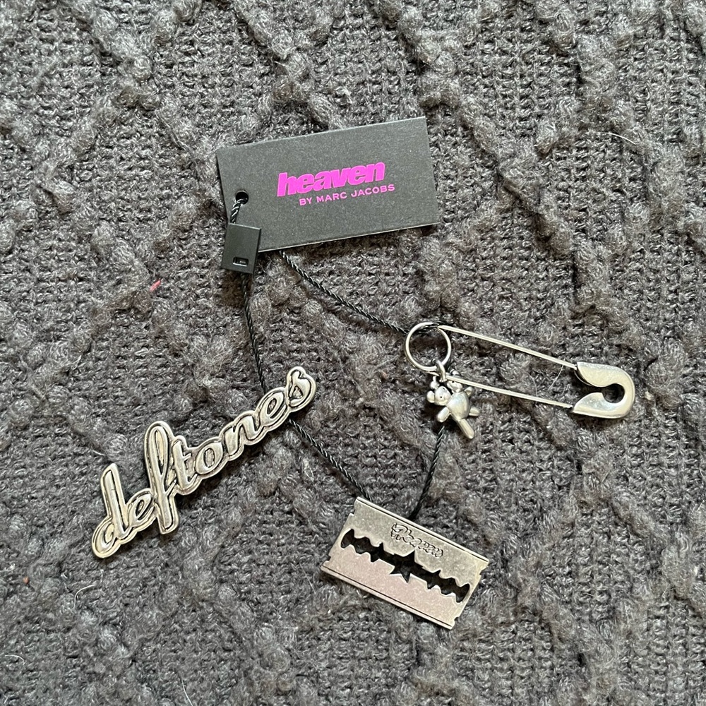 Heaven Marc Jacobs Deftones Pins